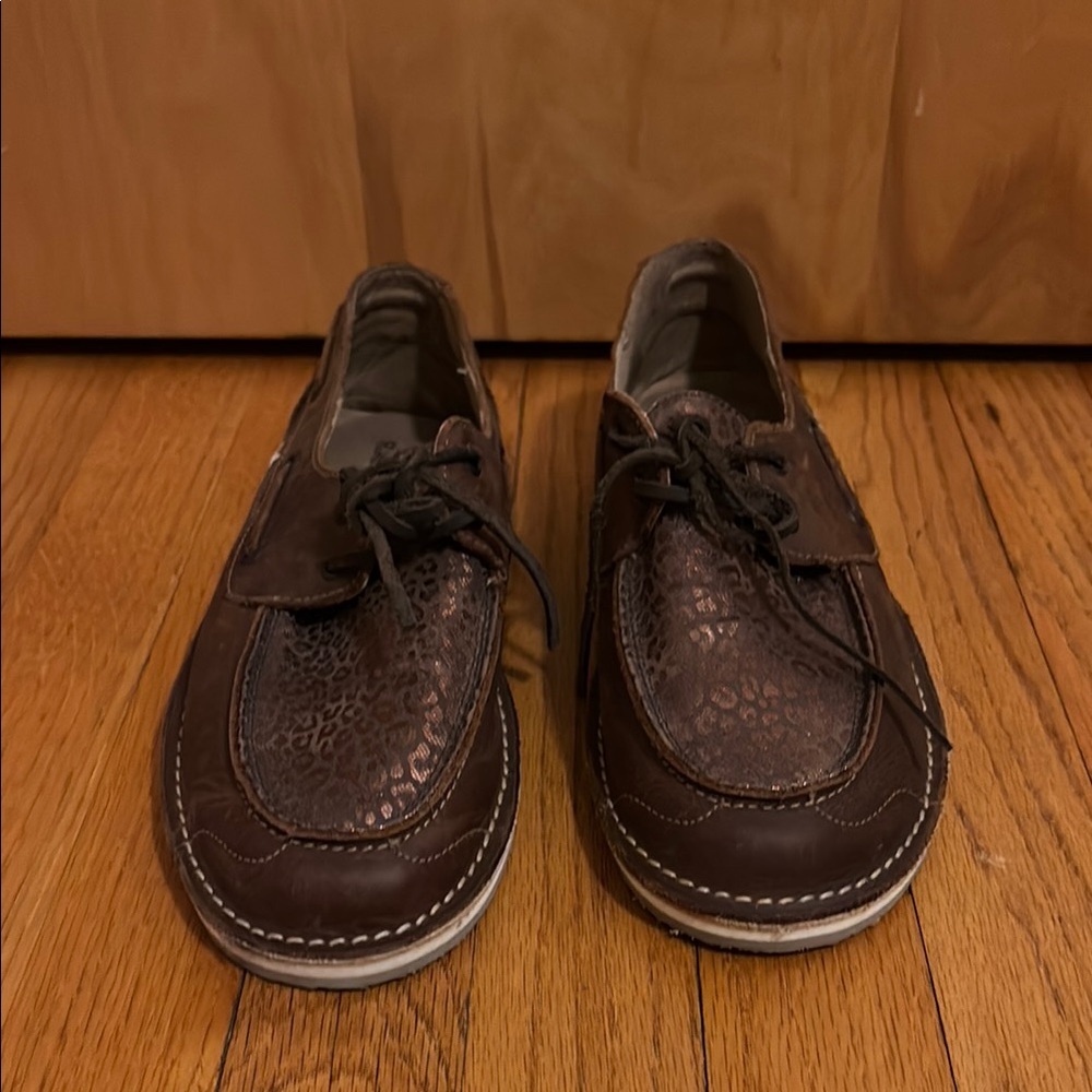 Rank 45 Loafers Leopard Size 9 EUC